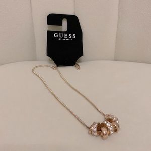 Guess Gold Rings Necklace